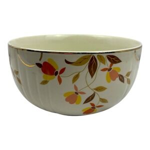 Vintage Halls Superior Quality Kitchenware Autumn Leaf Mixing Serving Bowl‎ 8"